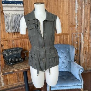 Ashley 26 International Army Green Cotton Vest